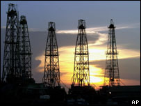 Plataformas de petróleo na Venezuela