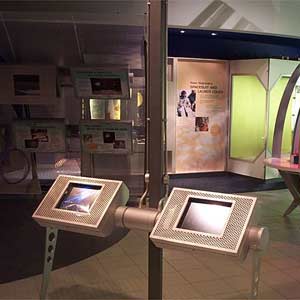 Into Space section concerns space travel