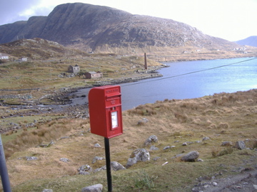 Postbox at Buna