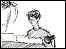 Drawing of pantomine rehersal