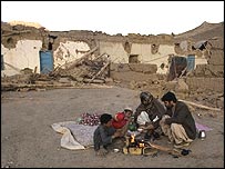 زلزلے کے متاثرین