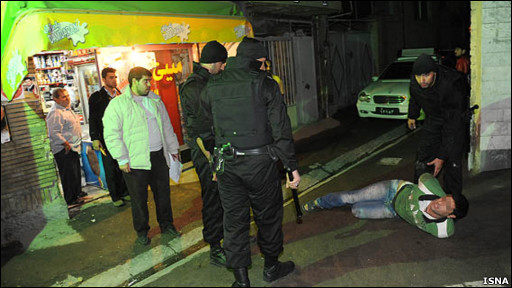 عملیات پلیس تهران