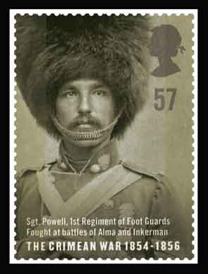 Stamp featuring Sgt. Powell