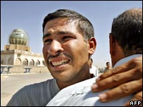 زندانی آزاد شده عراقی