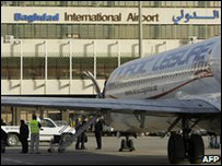 avião da Nordic Leisure aterrissa em Bagdá