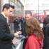 The Heroes star greets his fans