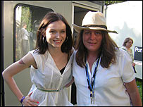 Sophie Ellis-Bextor with Bridget