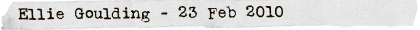 Ellie Goulding - 23 Feb 2010