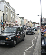 Maldon black cab taxi day