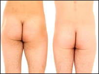 bare naked bottoms