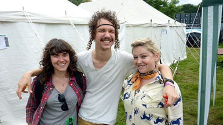 Jen Long, Darwin Deez and Bethan Elfyn