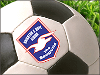 Brighton players celebrating