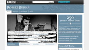 the Robert Burns Archive website