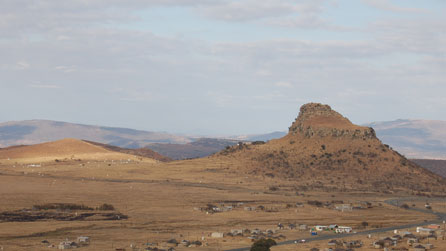 Battlefield at Isandlwana