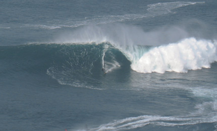 Shamus Harkin was at hand to capture this amazing moment on the huge reefs out west recently. Some guys were swimming into this stuff without jet-skis I believe. An amazing sight. Pic 07