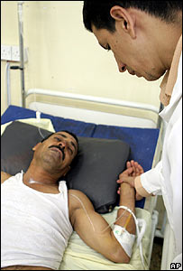  یک مجروح ناشی از انفجار بمب در بغداد 