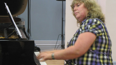 Image from BBC Radio 3 Pianothon, Leeds 2009