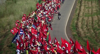 एसएसटी में किसानों का मार्च