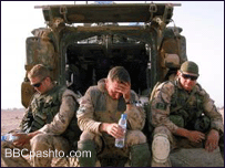 ناټو سرتېري په افغانستان کې