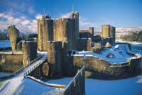 Castell caerffili © Bwrdd Croeso Cymru