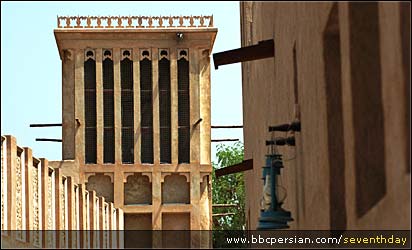 بادگير، بستکيه