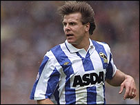 Roland Nilsson in action for Wednesday