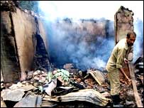 زلزلے سے کشمیر میں تباہی