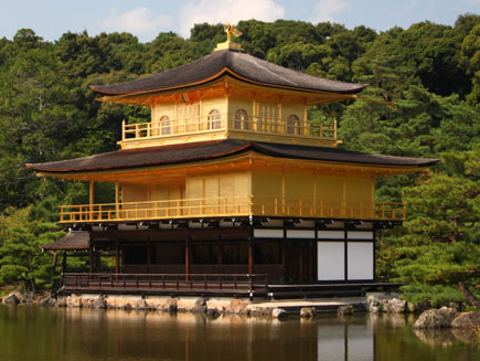 Kinkaku-ji temple in Japan
