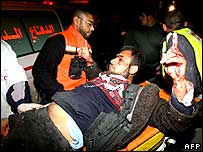 زخمی فلسطینی