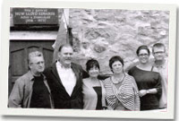 Dadorchuddio cofeb i Huw Lloyd Edwards