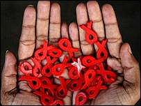 Símbolo da luta contra sida