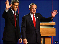 جورج بوش و جان کری