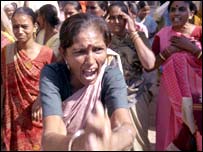 अहमदाबाद के पास वीरमगाँव में हुआ दंगा