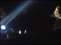 Umělecká instalace na ostrově Skye