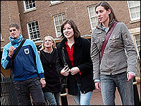 Students at the University of Leicester