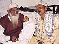 अपने पोते छुट्टन खाँ के साथ हबीब मियाँ