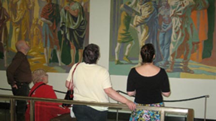 Murals talk in Newport