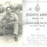 My very good friend of 60 years, Larry Fox and the Seder (Passover) Service that we attended together.