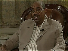 Omar al-Bashir, presidente de Sudán
