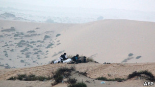 Forças de segurança do Egito em operação no Sinai (Foto: AFP/Getty Images)