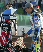 Simon Walker and Magnus Zetterstrom (Hywel Lloyd)