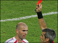 Zidane e Horácio Elizondo