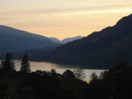 Sunset at Loch Lochy