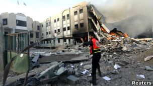 ساختمان وزارت کشور حماس