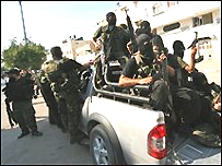 Hamas'a bağlı güvenlik güçleri