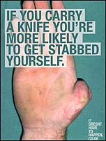 Home Office campaign poster c/o Home Office