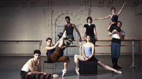 The English National Ballet dancers