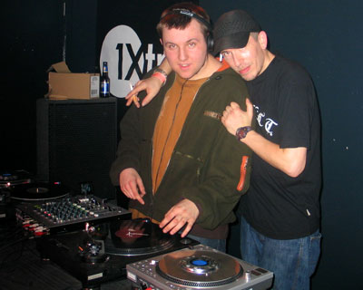 DJ Blakey (left) and Daddy Skitz