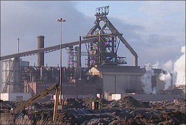 Corus steelworks
