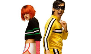 Jaime Winstone (left) and Eddie Shin in Phoo Action